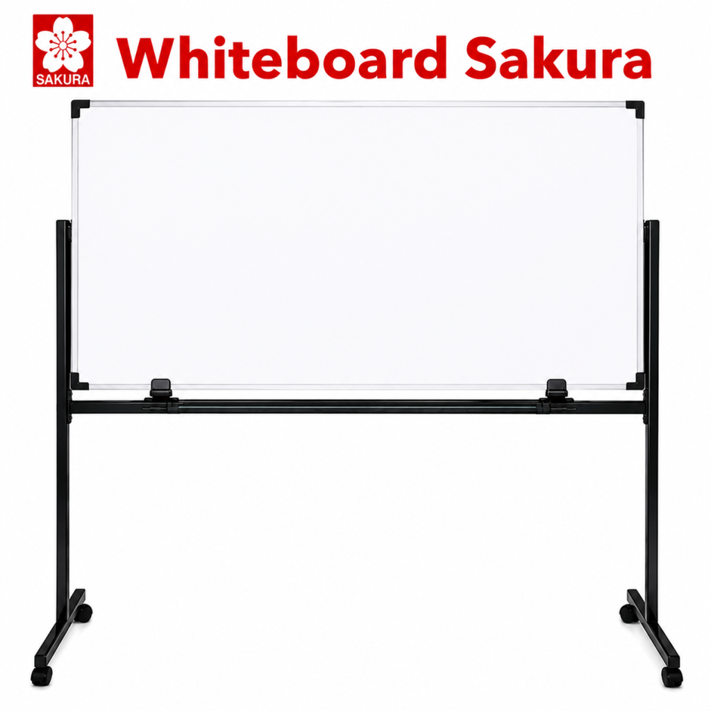 Whiteboard Sakura Murah Standing